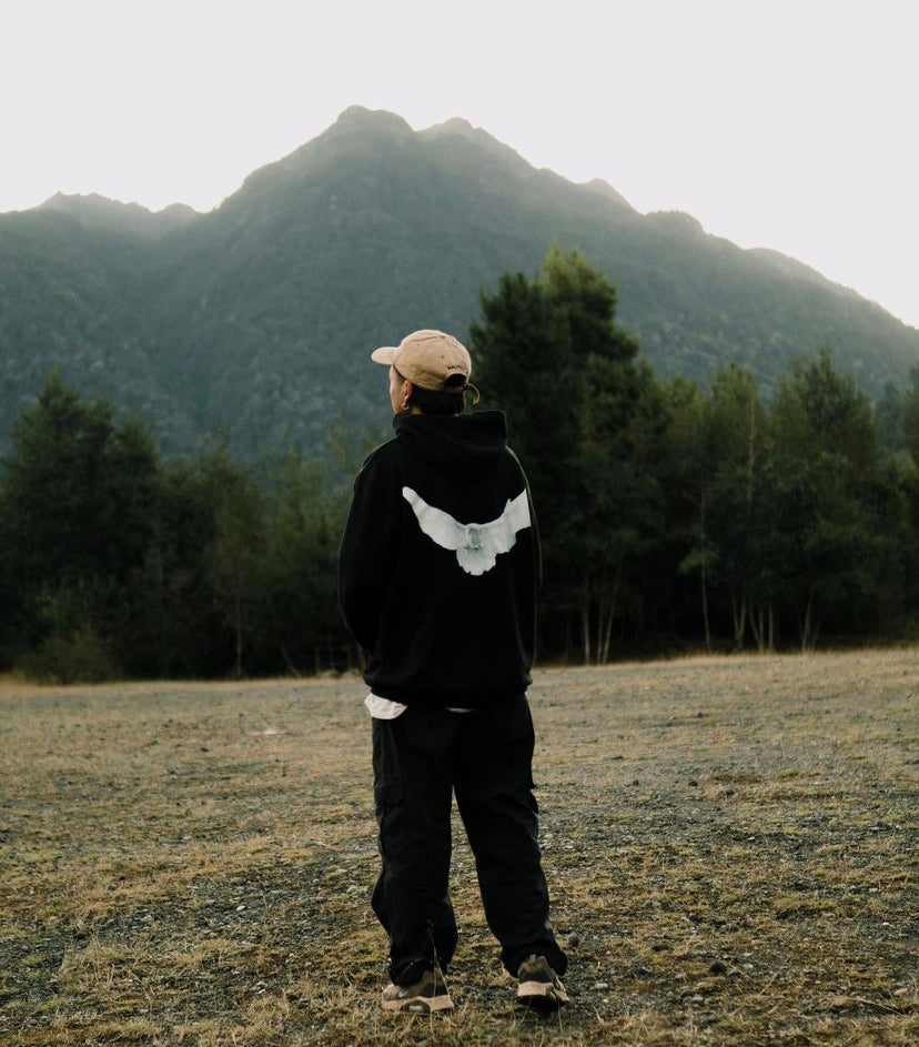Fly Street Hoodie Black