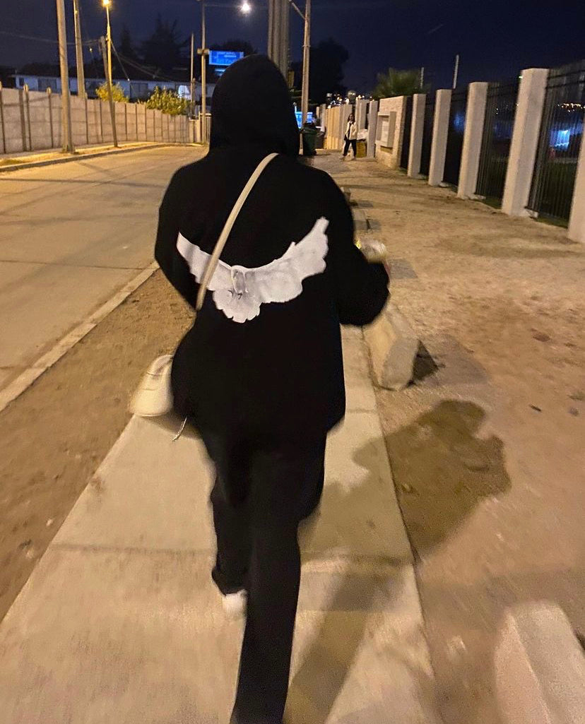 Fly Street Hoodie Black
