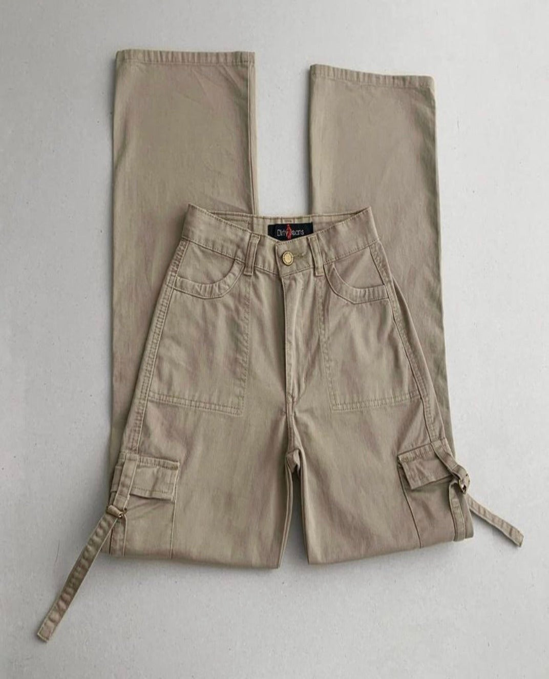 Cargo Mujer Beige