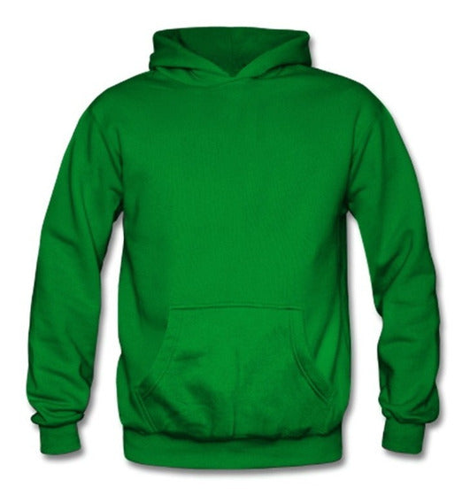 Hoodie Basico Verde Cata