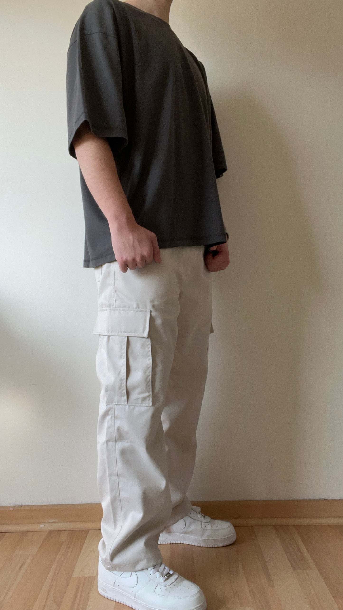 Pantalon Cargo Crudo