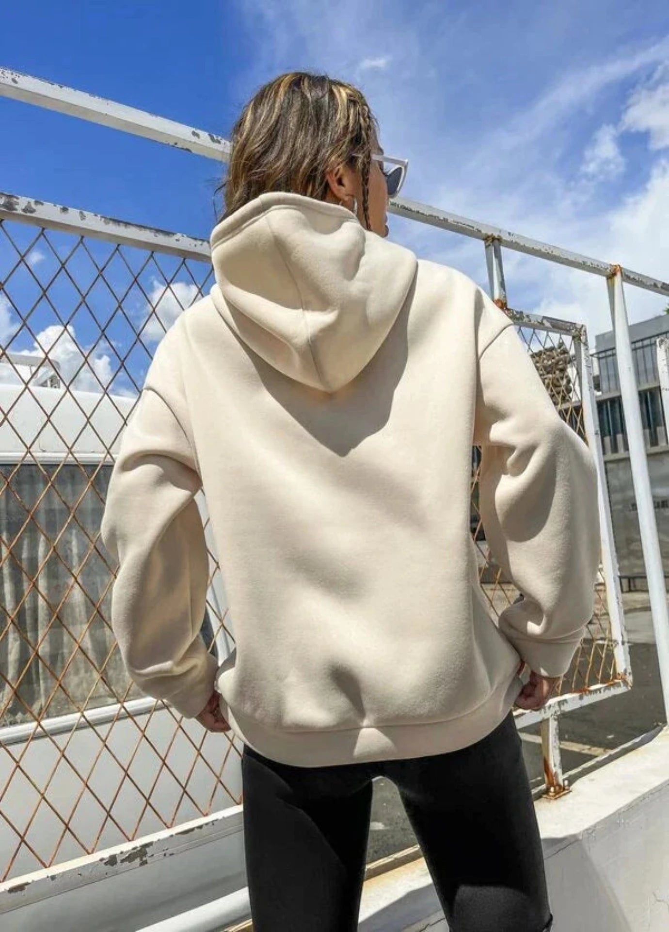 Basic Beige Hoodie